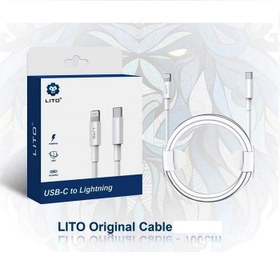 کابل USB C به لایتنینگ برند LITO به طول 2 متر 20