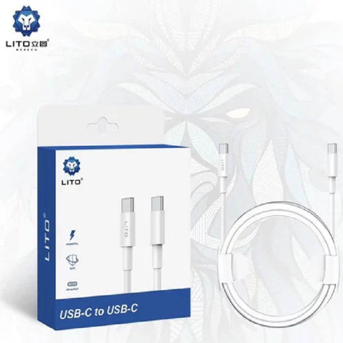 کابل USB Cبه USB C برند LITO به طول 2 متر 18 product jpeg 500x500 1